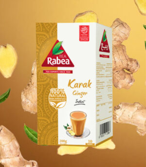 Rabea Karak with Ginger 100% Natural 200gm x10Sachets