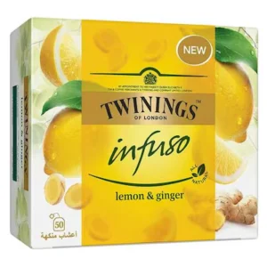 Twinings Lemon & Ginger Tea x50bags