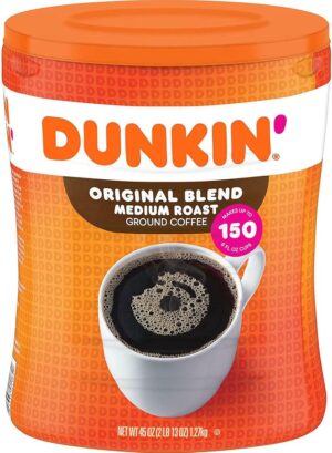Dunkin' Donuts Original Blend Ground Coffee, Medium Roast (1.27kg)