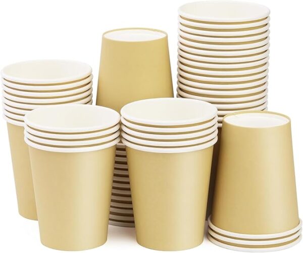 Brown Paper Cup 8OZ (50Pcs*20Pkt/Box)