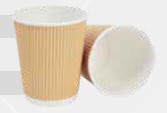 Paper Cup Cream 8OZ (25Pcs*20Pkt/Box)