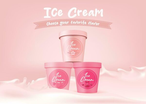 Delicious Ice Cream Boxes Set