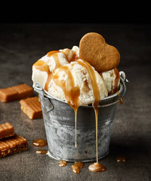 Ice Cream Buckets Stock