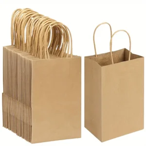 Durable Kraft Paper Bags with Handles