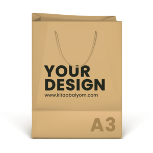 Recycled Paper Bags with Custom Branding-A3