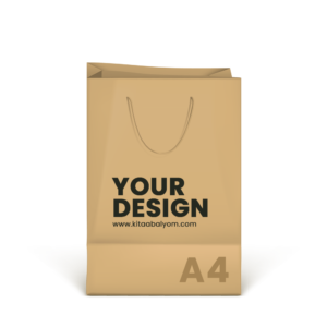 Recycled Paper Bags with Custom Branding-A4