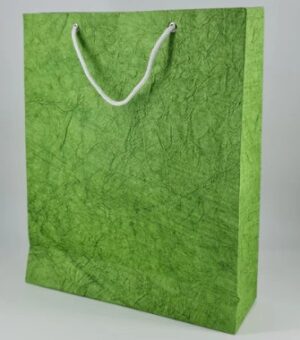 Eco-friendly Wrinkle Textured Handmade Paper Vertical Bags (Mix Colour)