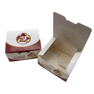 Custom Fried Chicken to Go Box Restaurant
