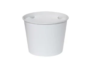 Paper buckets-White